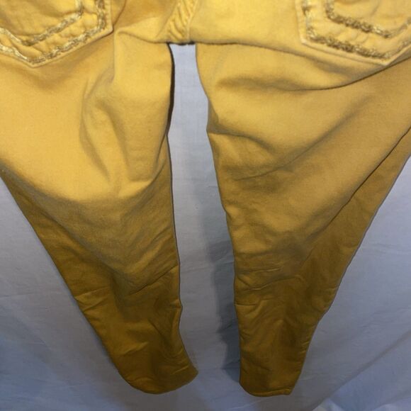 Miss Me Women’s Skinny Jeans Size 26x31 Yellow Streetwear Going Out Party - Picture 12 of 12